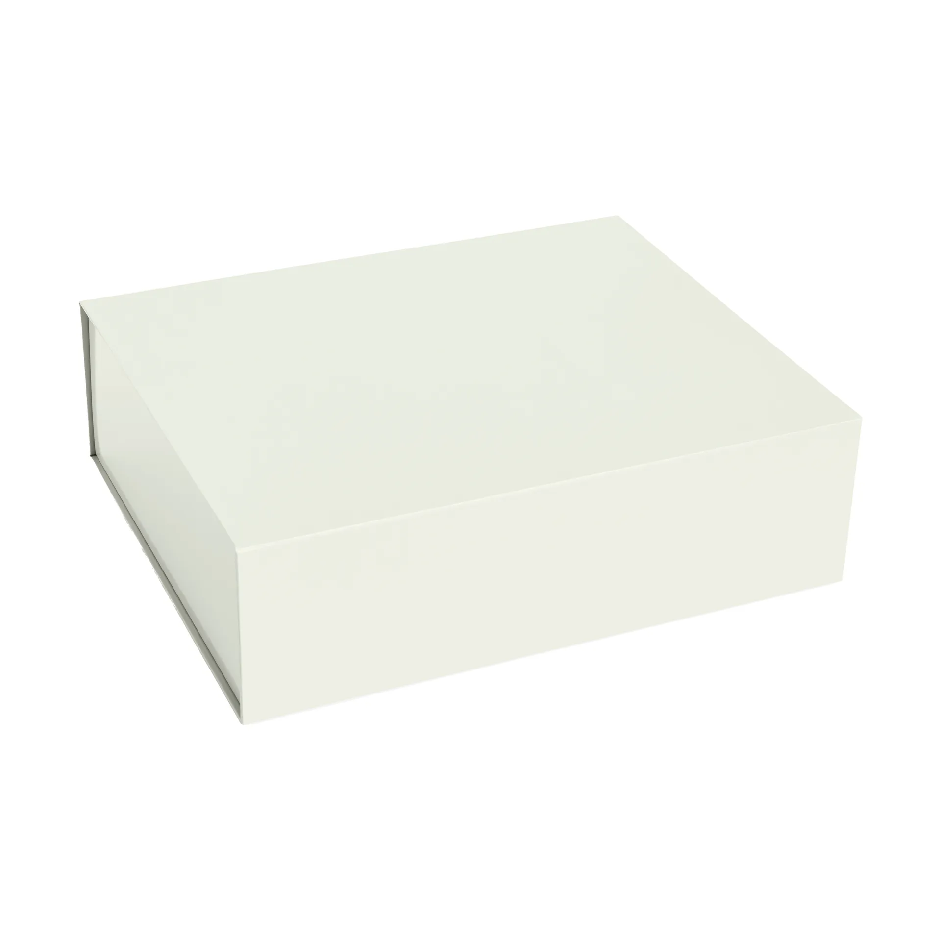 Colour Storage L box with lid 34,5x41,5 cm, Chalk white HAY