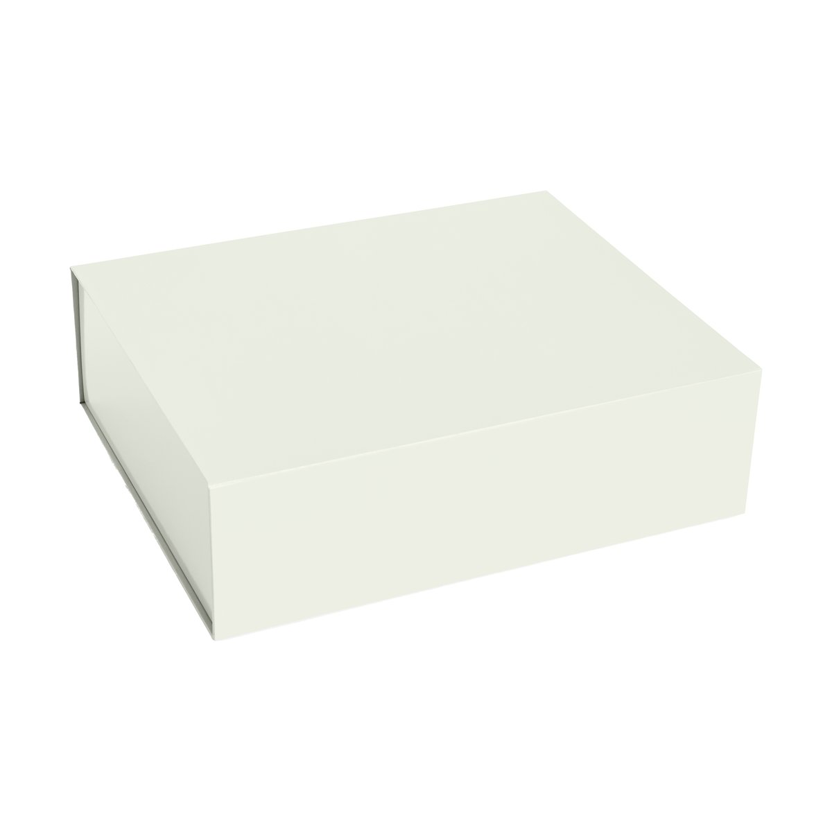 HAY Colour Storage L box with lid 34,5x41,5 cm Chalk white