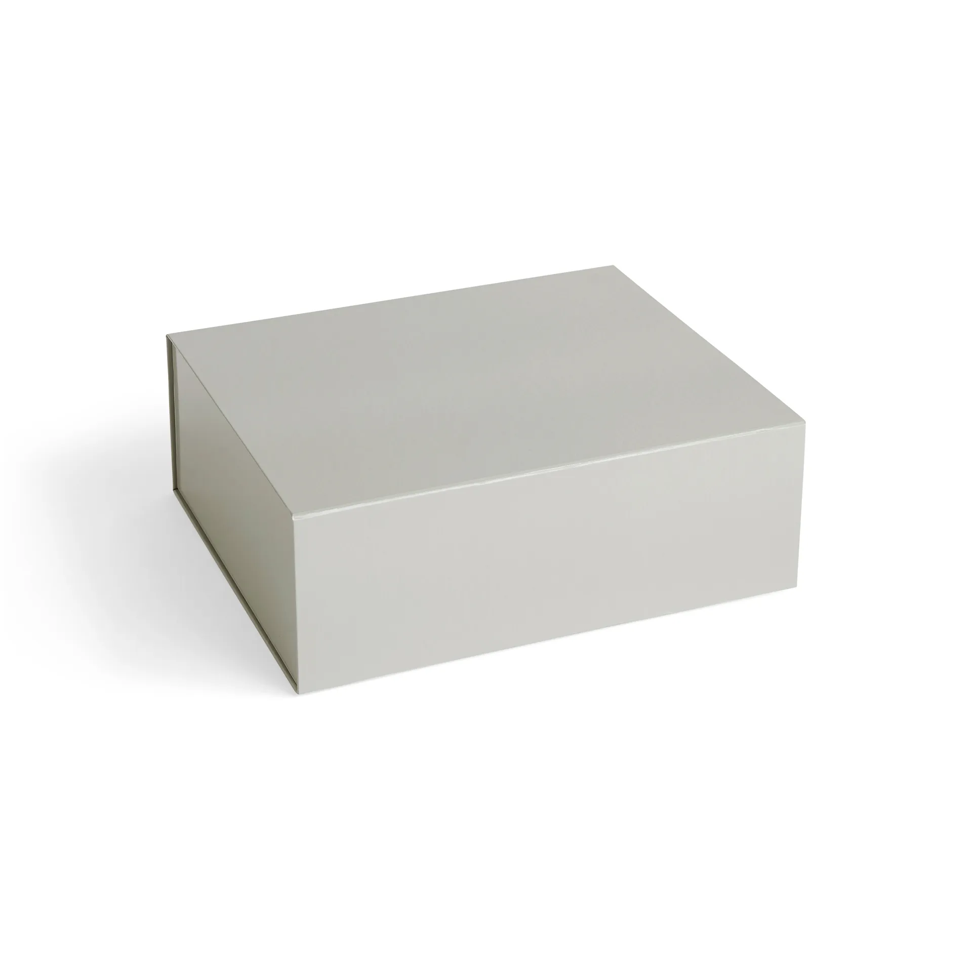 Colour Storage M box with lid 29,5x35 cm, Grey HAY