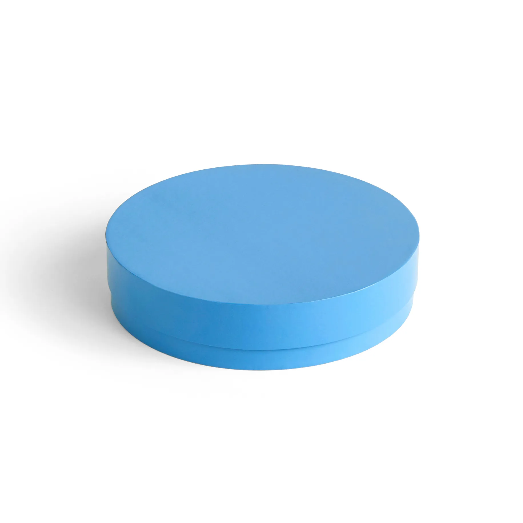 Colour Storage Round box with lid Ø24 cm, Sky blue HAY