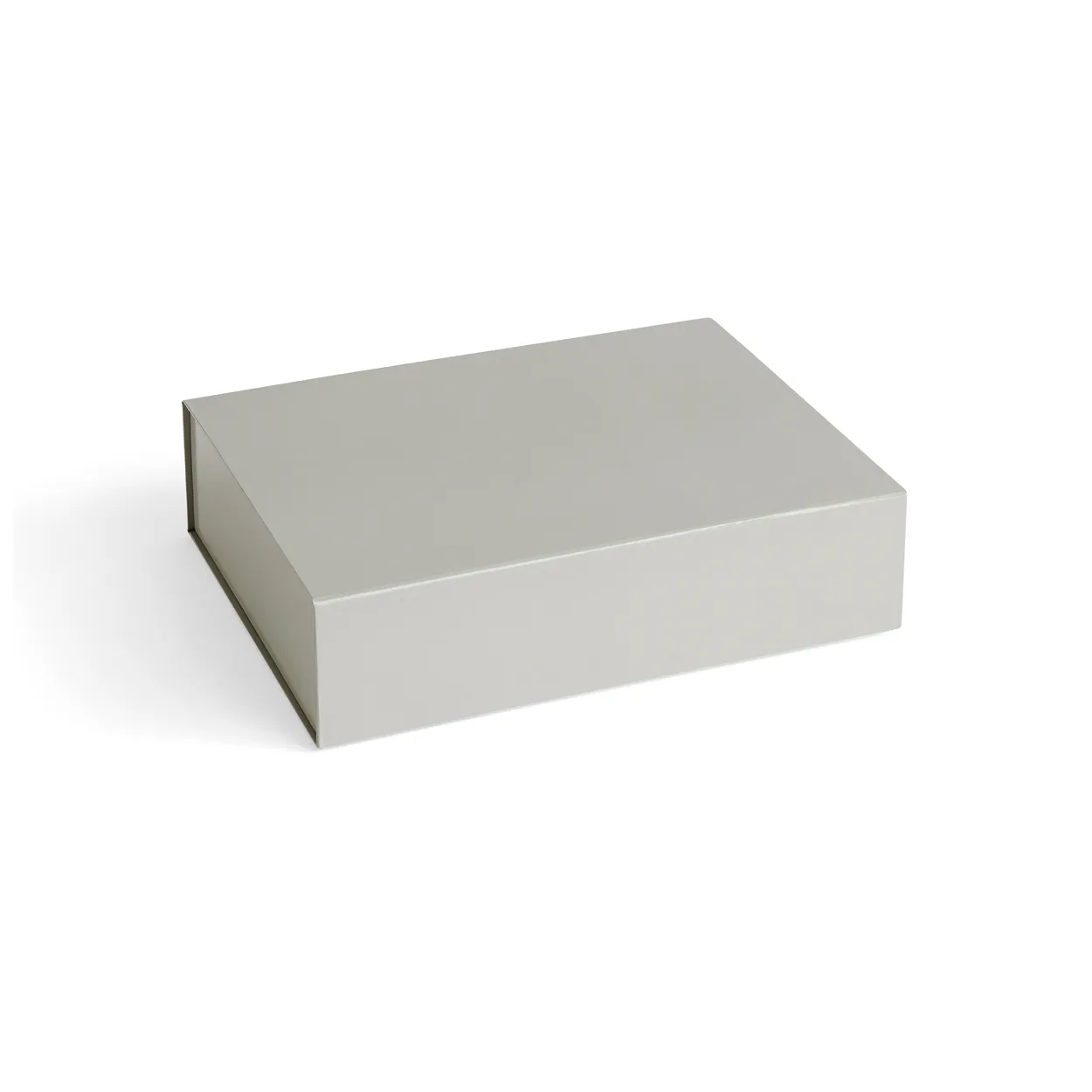 HAY Colour Storage S box with lid 25,5x33 cm Grey | Scandinavian Design | Boxes & jars | Grey