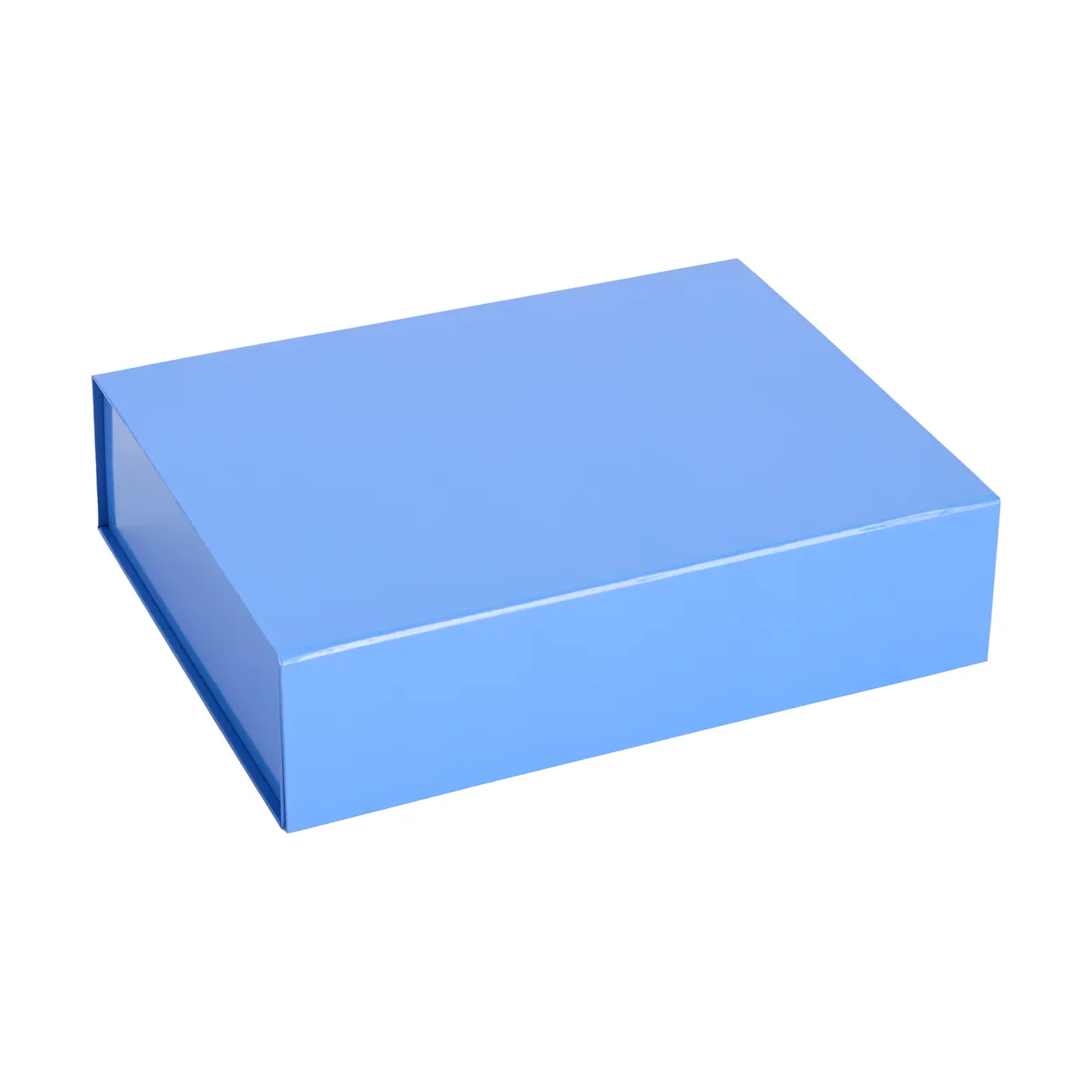 HAY Colour Storage S box with lid 25,5x33 cm Vibrant blue
