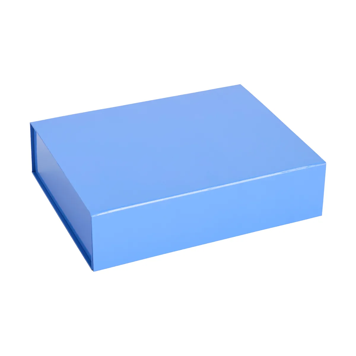 HAY Colour Storage S box with lid 25,5x33 cm Vibrant blue