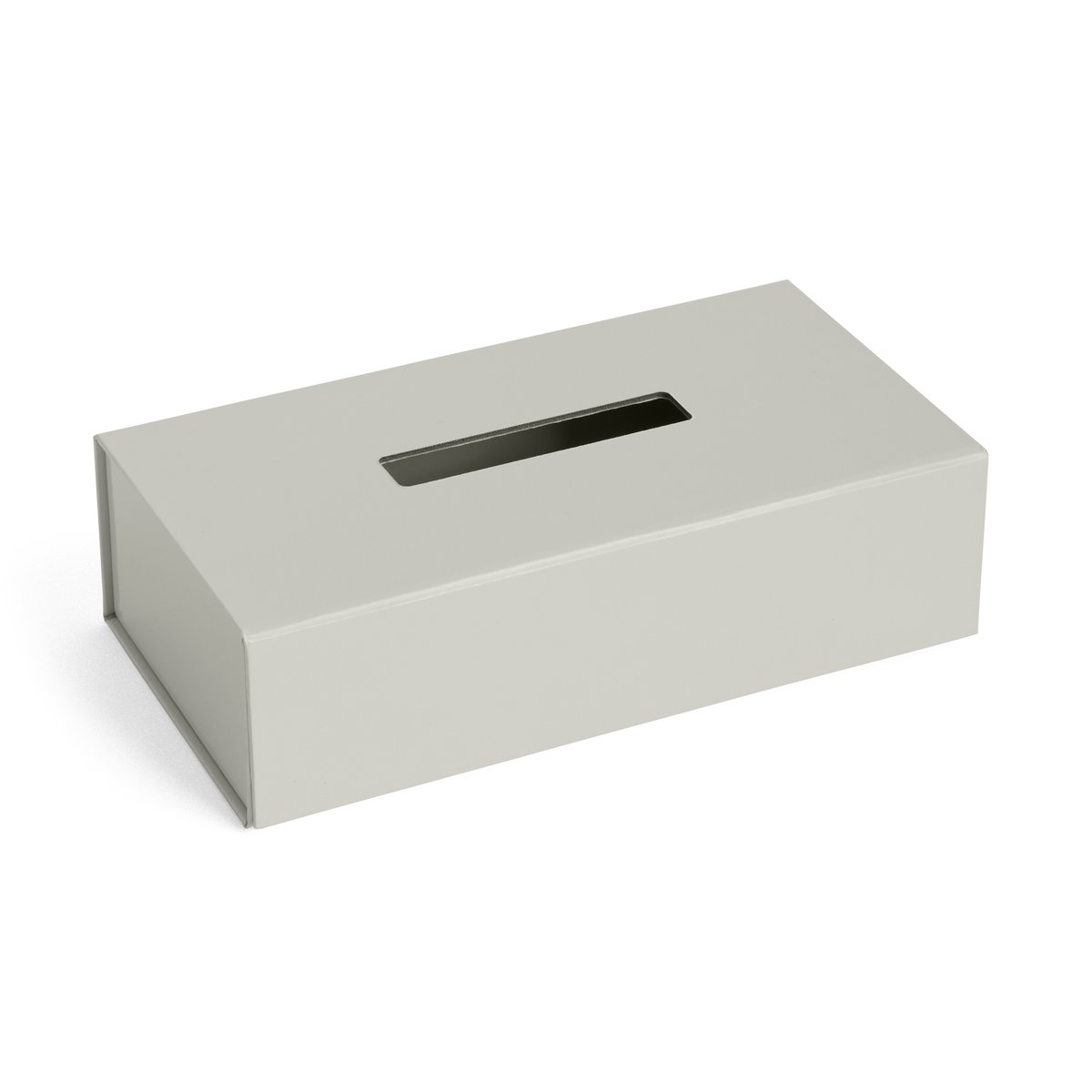 HAY Colour Storage tissue box 24,5x13 cm Grey | Scandinavian Design | Boxes & jars | Grey