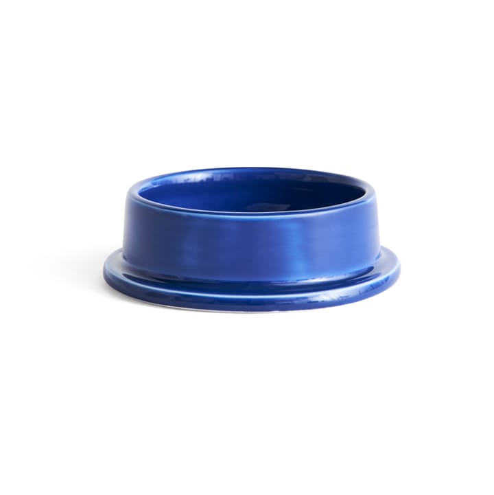 Column block candle holder medium Ø11 cm, Blue HAY