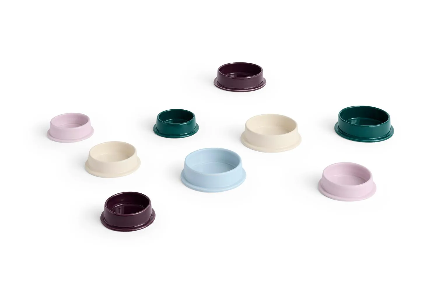 Column Candleholder lantern L 12,8 cm, Midnight blue HAY