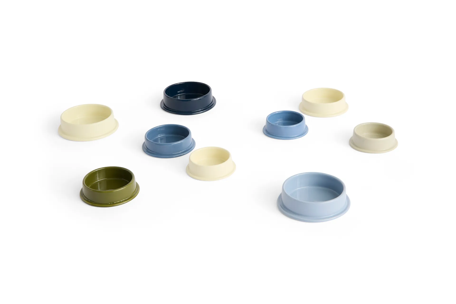 Column Candleholder lantern L 12,8 cm, Midnight blue HAY