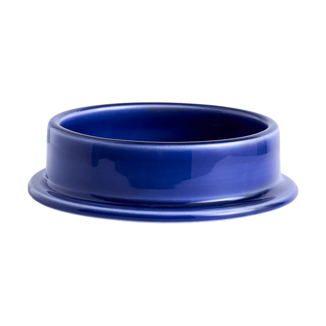 Column pillar candle holder medium Ø11 cm, Royal blue HAY