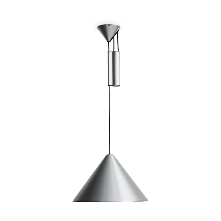 Compass Adjustable pendant 43 cm, Brushed aluminium HAY