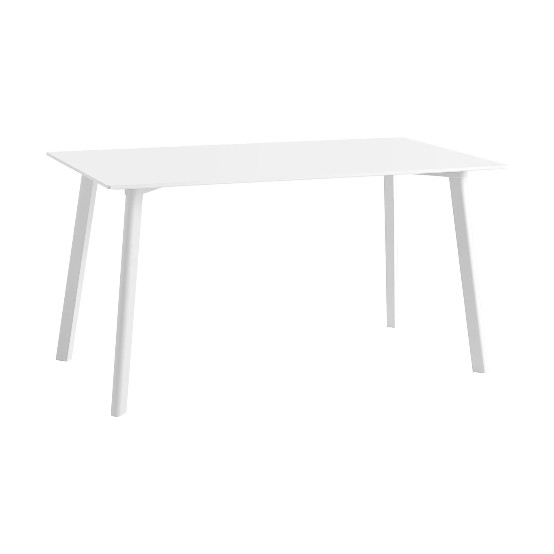 CPH210 Deux 2.0 table 75x140 cm, Pearl white water based-beech HAY