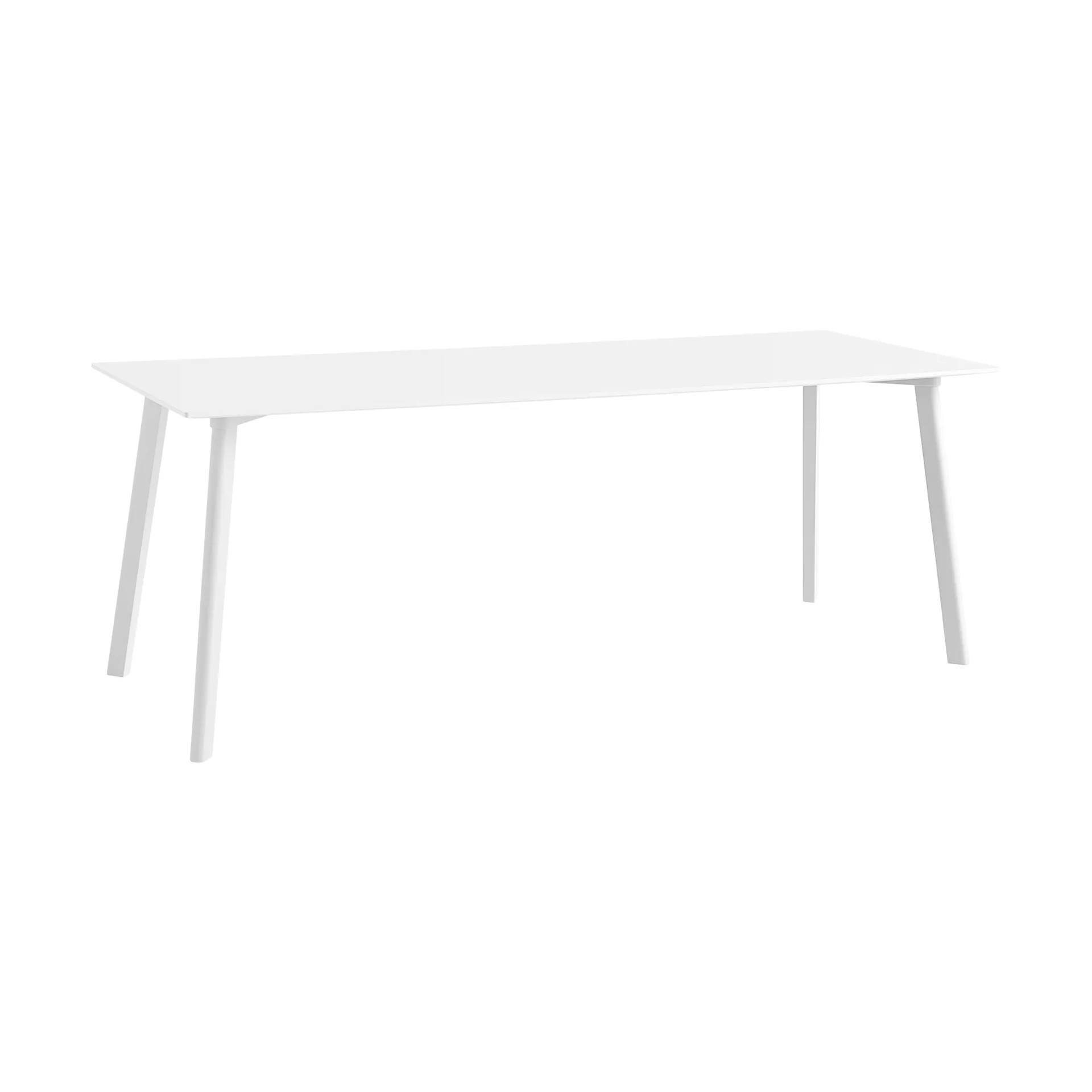 CPH210 Deux 2.0 table 75x200 cm, Pearl white water based-beech HAY