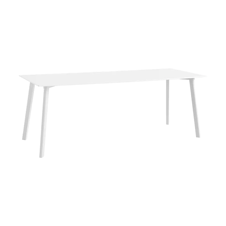 CPH210 Deux 2.0 table 75x200 cm - Pearl white water based-beech - HAY