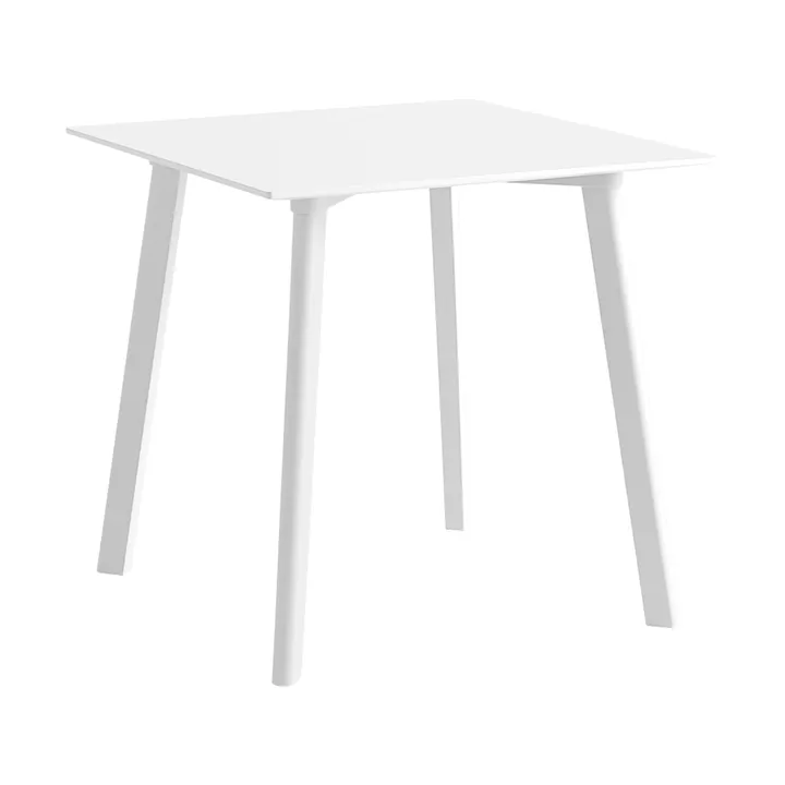 CPH210 Deux 2.0 table 75x75 cm - Pearl white water based-beech - HAY