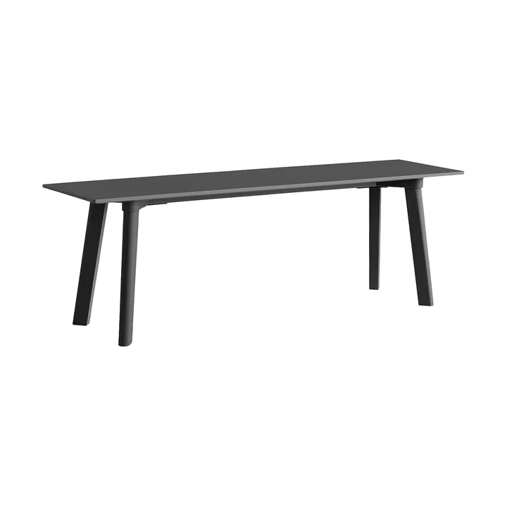 CPH215 Deux 2.0 bench 140 cm - Stone grey-lacquered beech - HAY