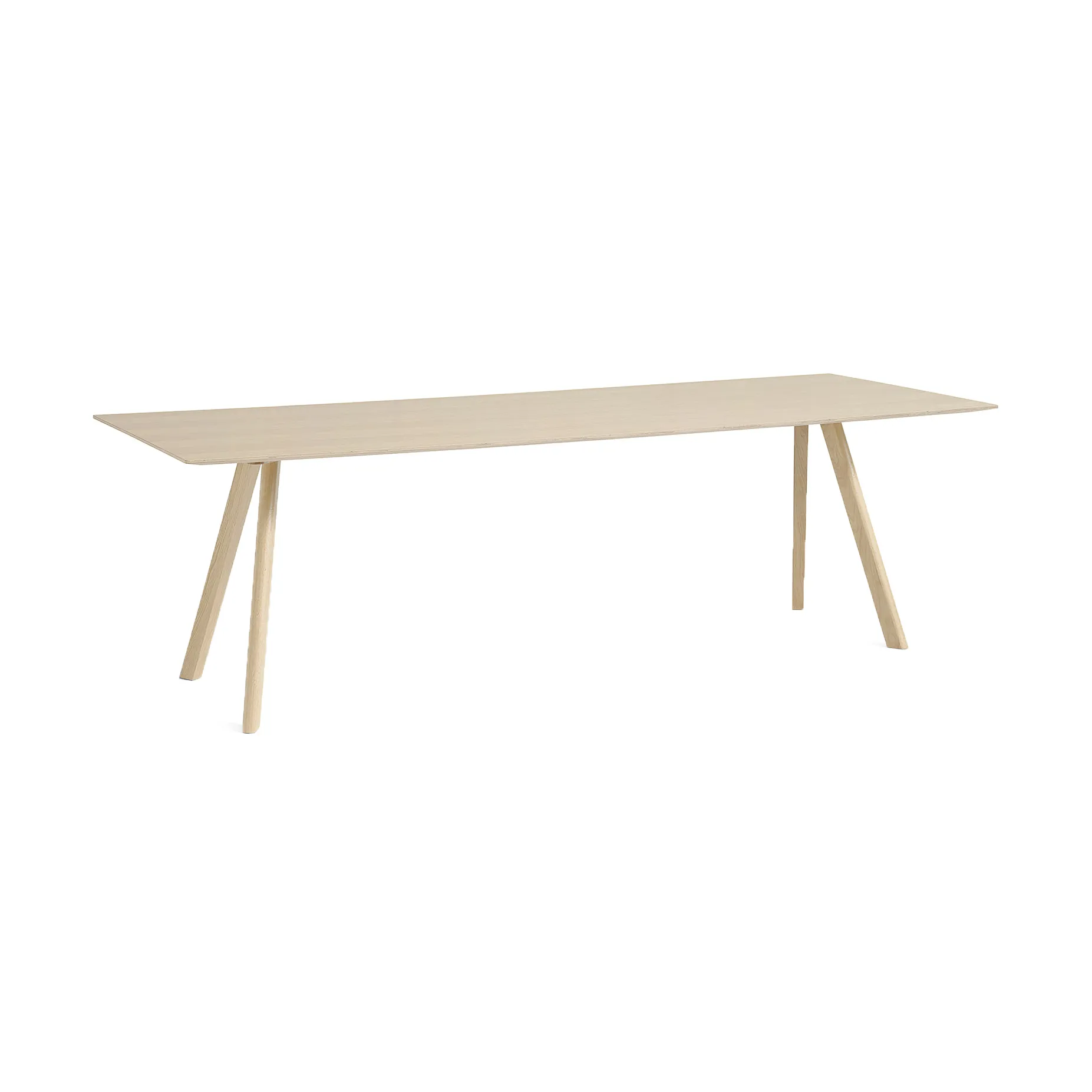 CPH30 2.0 dining table 90x250 cm, Lacquered oak-oak veneer HAY
