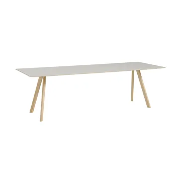 CPH30 2.0 dining table 90x250 cm - Off white linoleum-lacq. oak - HAY
