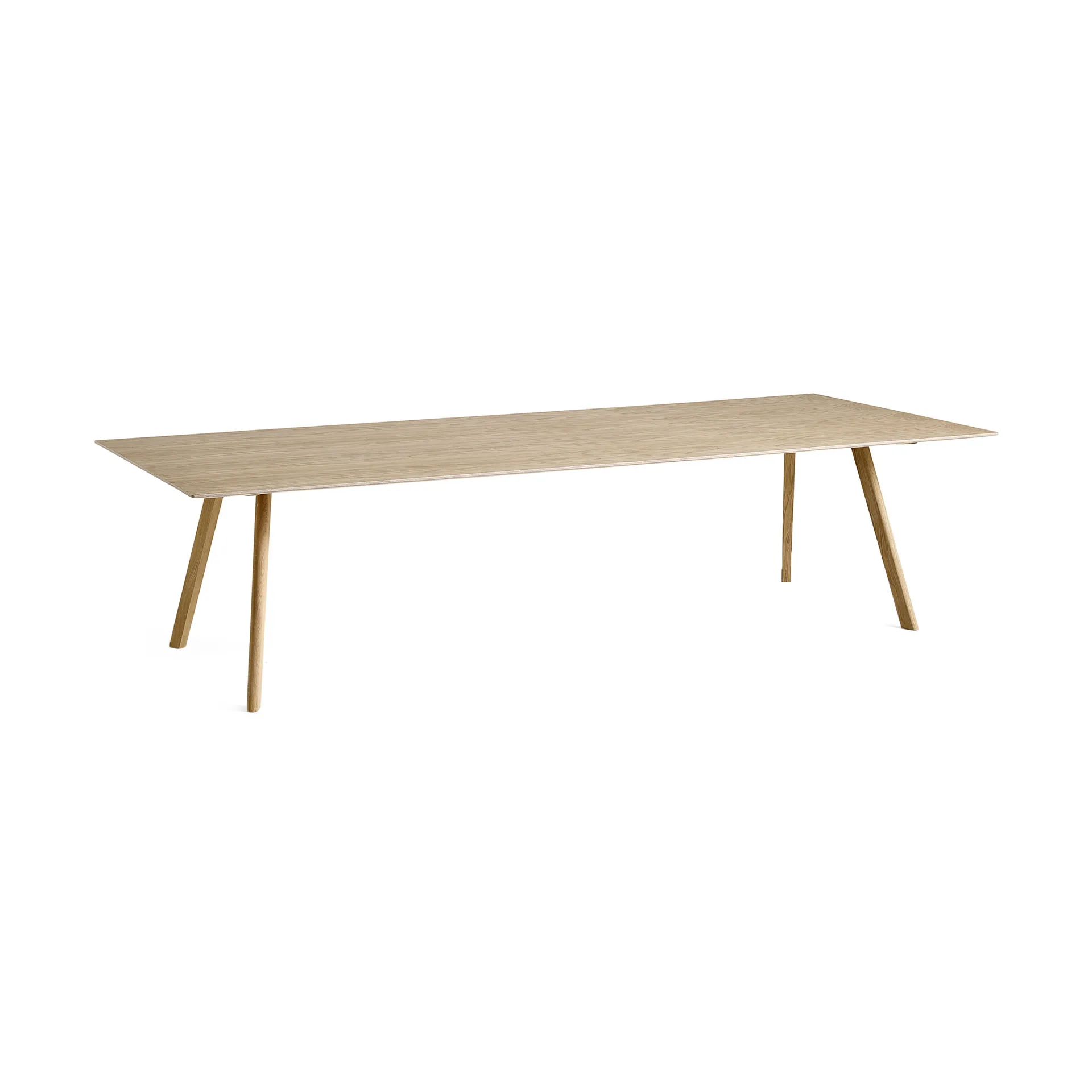CPH30 2.0 dining table90x300 cm, Lacquered oak-oak veneer HAY