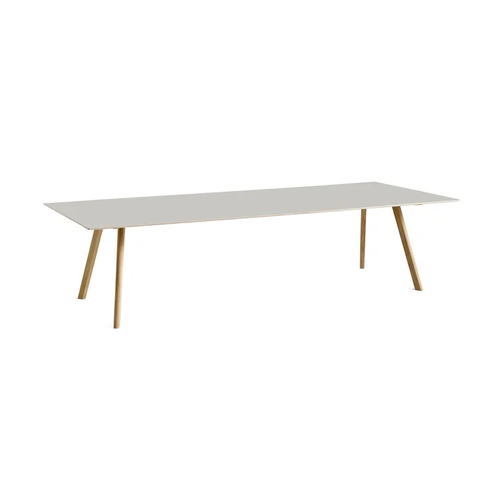 CPH30 2.0 dining table90x300 cm - Off white linoleum-lacq. oak - HAY