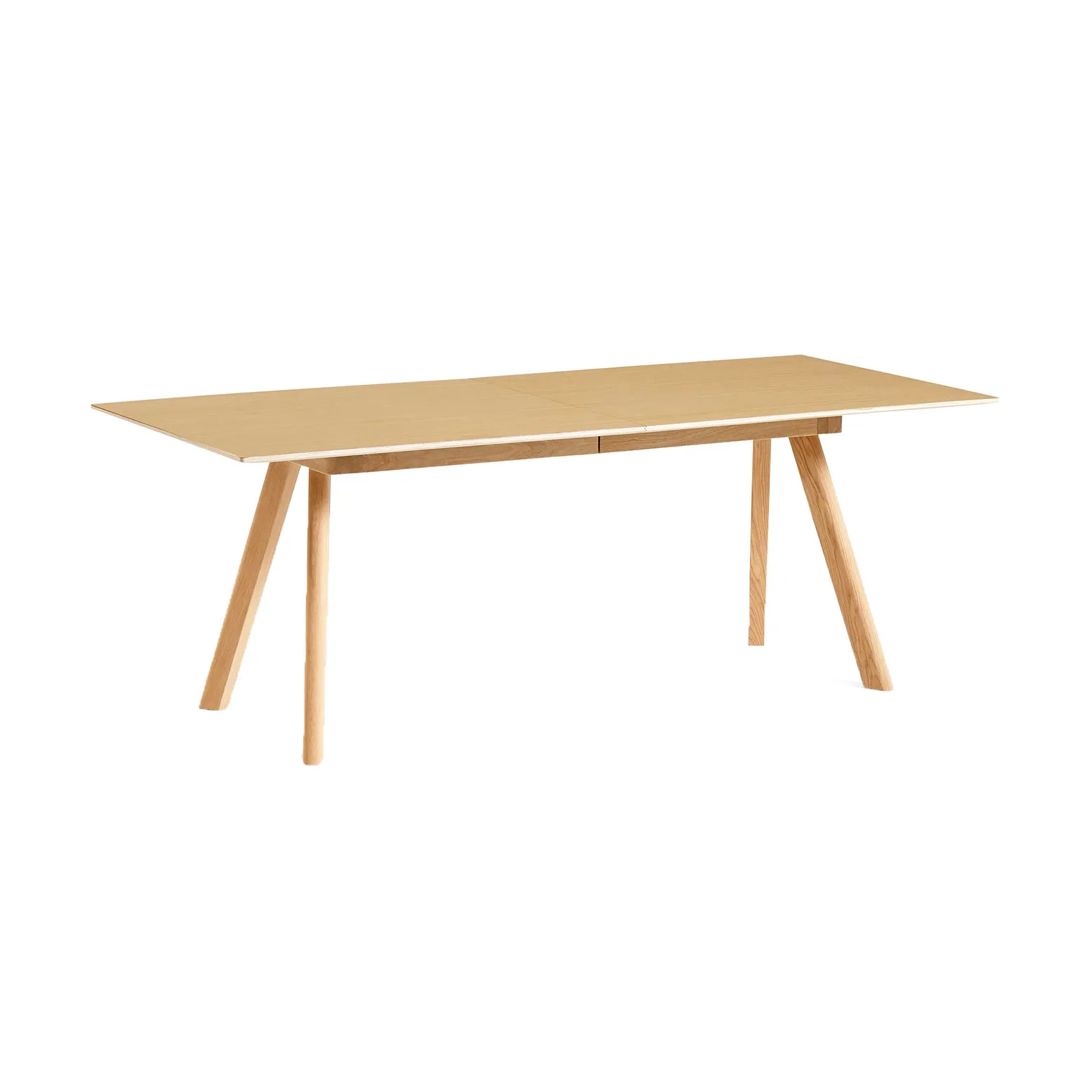 CPH30 2.0 Extendable dining table 90x200 cm, Lacquered oak-oak veneer HAY