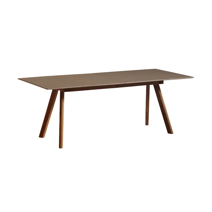 CPH30 2.0 Extendable dining table 90x200 cm - Lacquered walnut - HAY