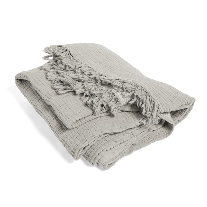 Crinkle throw 150x210cm, grey HAY