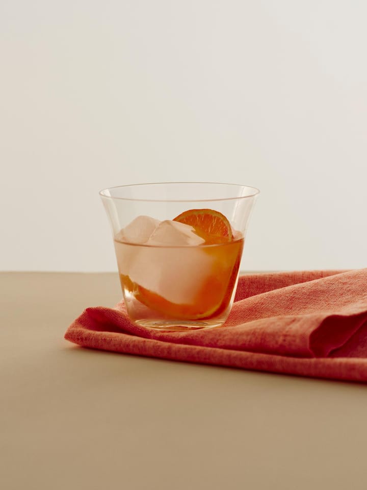 Curve Tumbler drinking glass 2-pack, Clear HAY