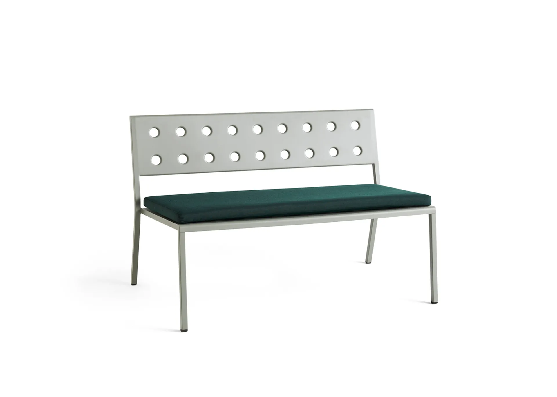 Cushion for Balcony Lounge bench, Palm green HAY