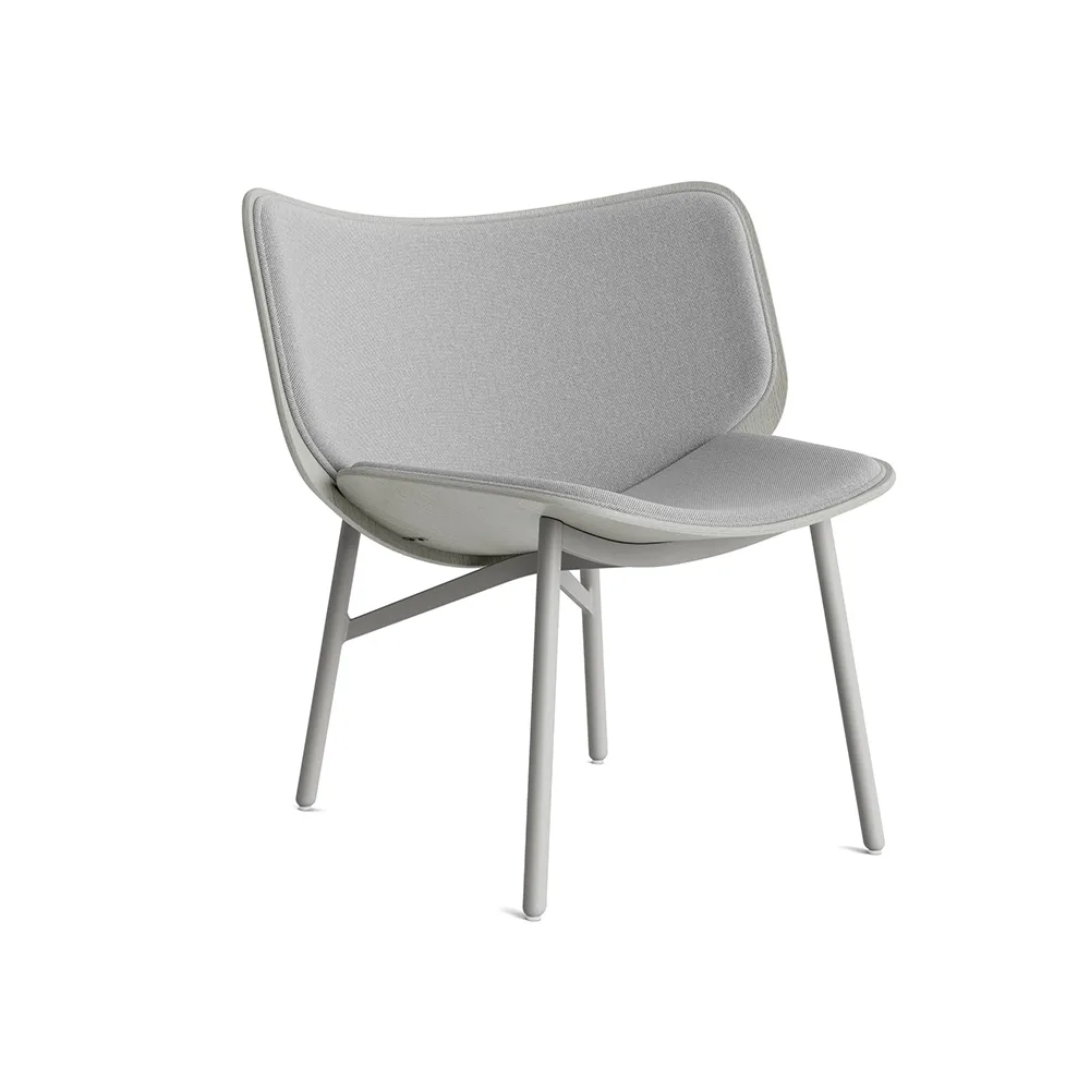 Dapper lounge chair, Light grey-dusty grey oak-grey frame HAY