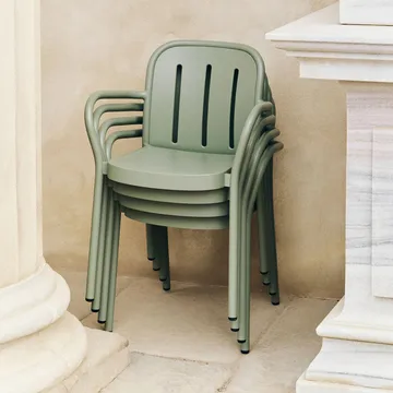 Deville armchair - Thyme green - HAY