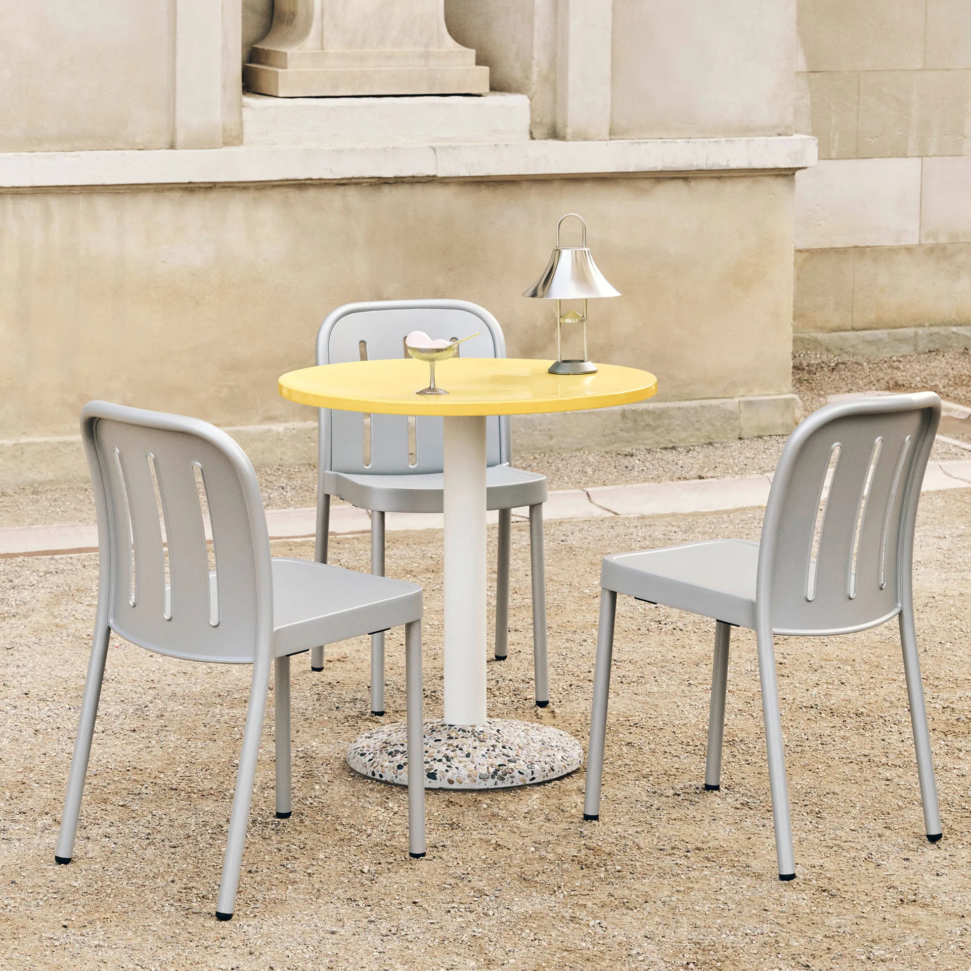 Deville chair, Silver grey HAY