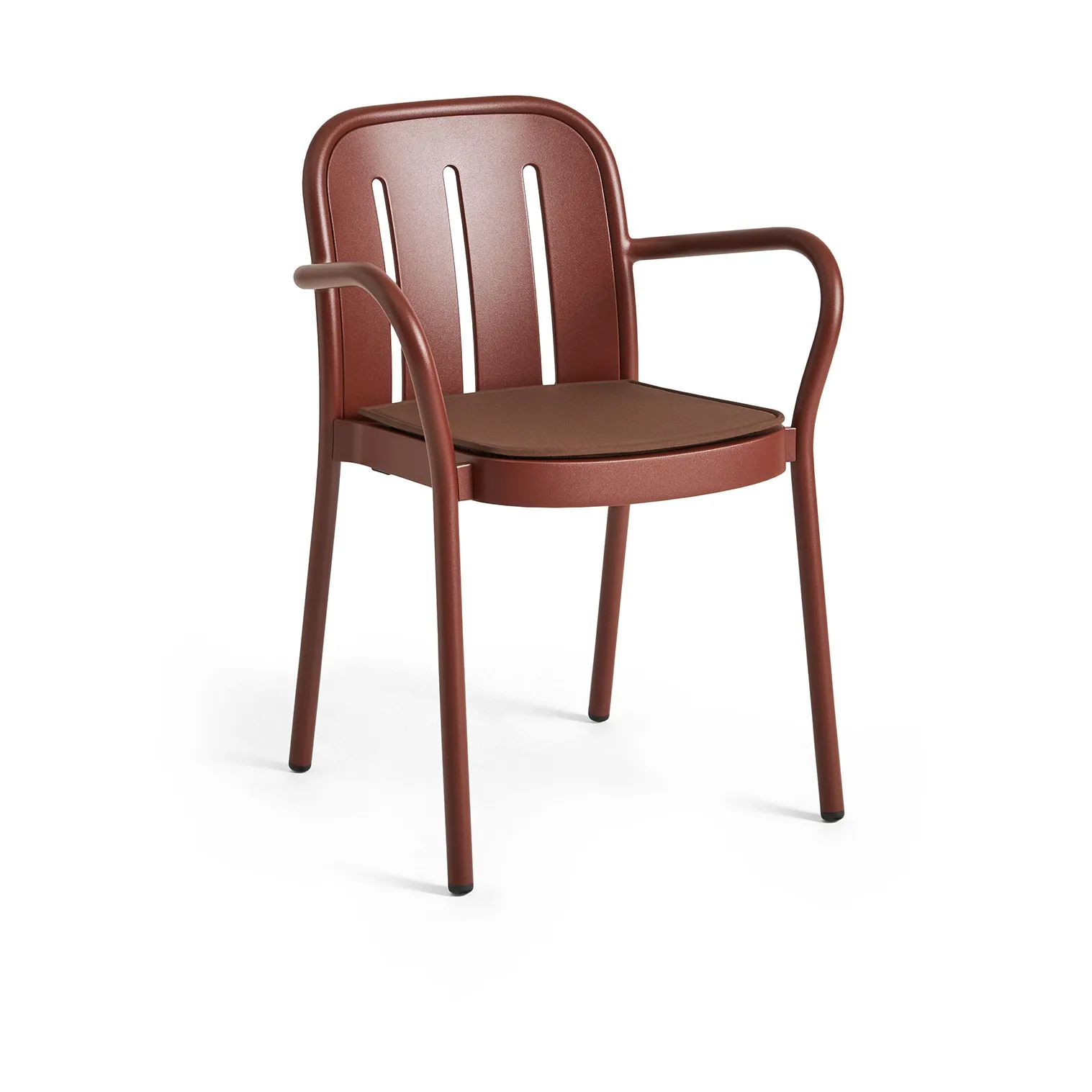 Deville seat cushion, Iron red, 42x39,8 cm HAY