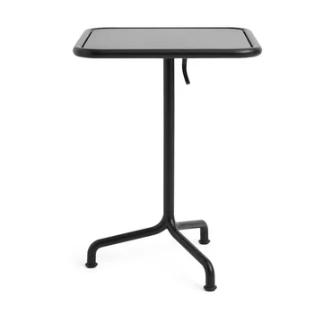 Deville table - Anthracite, 50x50x74 cm - HAY