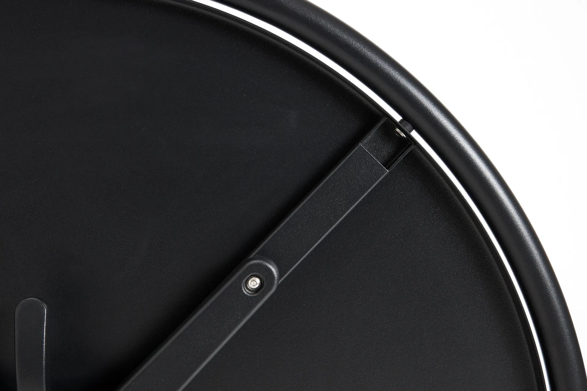 Deville table, Anthracite, Ø80x74 cm HAY