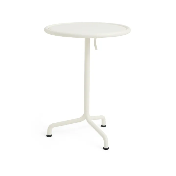 Deville table - Cream white, Ø55x74 cm - HAY
