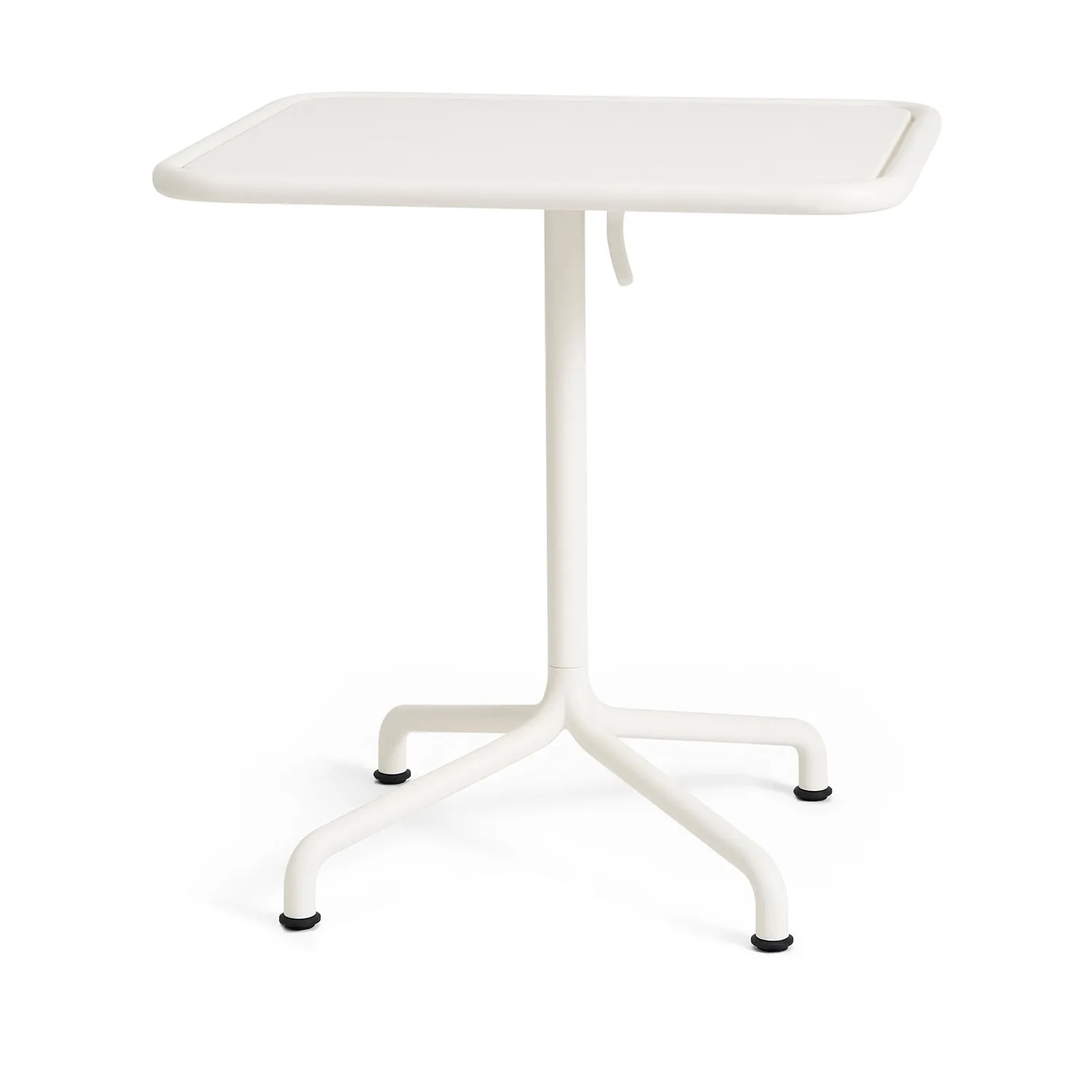 Deville table, Cream white, 60x70x74 cm HAY
