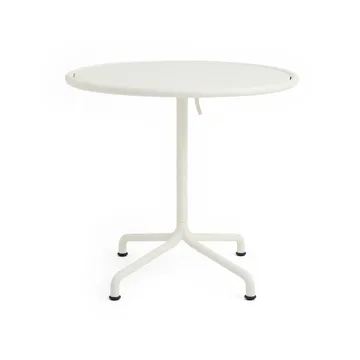 Deville table - Cream white, Ø80x74 cm - HAY