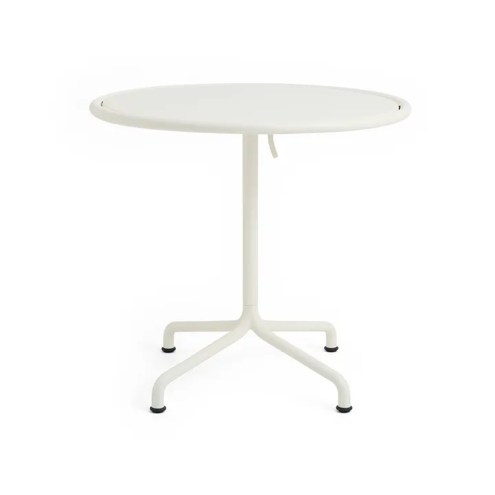 Deville table - Cream white, Ø80x74 cm - HAY