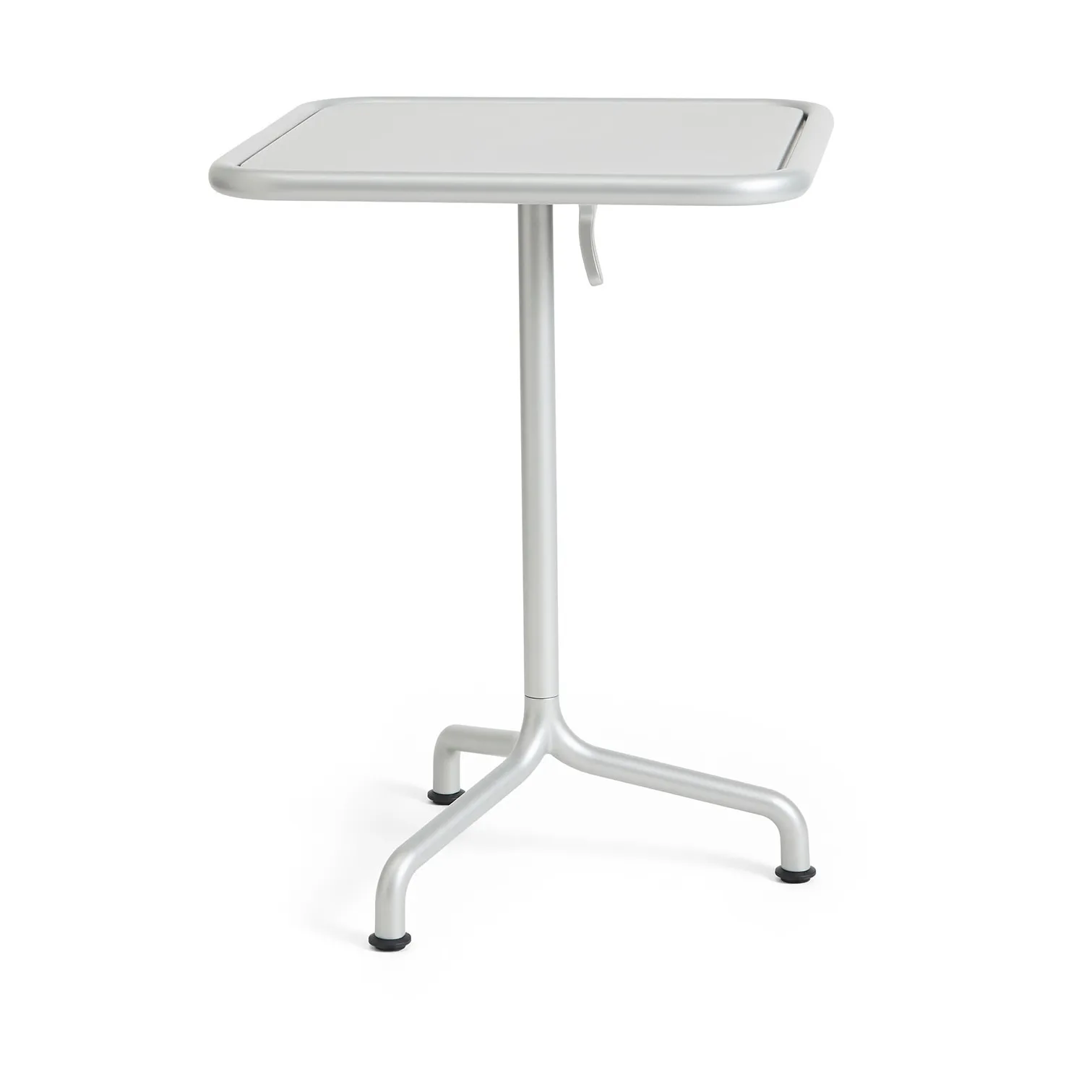 Deville table, Silver grey, 55x55x74 cm HAY