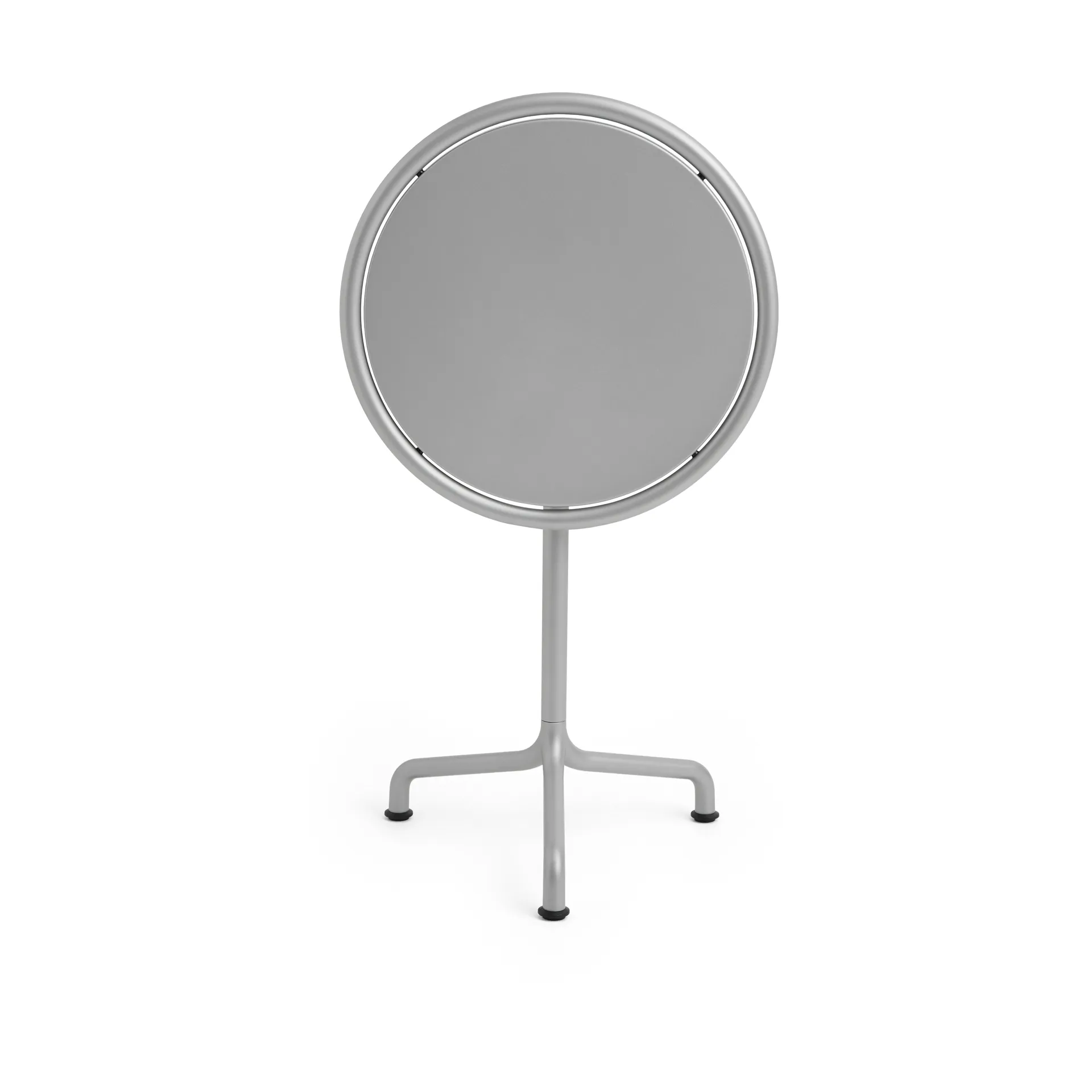 Deville table, Silver grey, Ø55x74 cm HAY