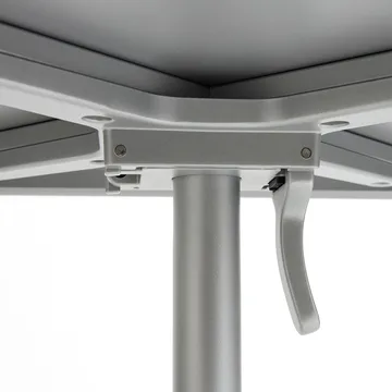 Deville table - Silver grey, 60x70x74 cm - HAY