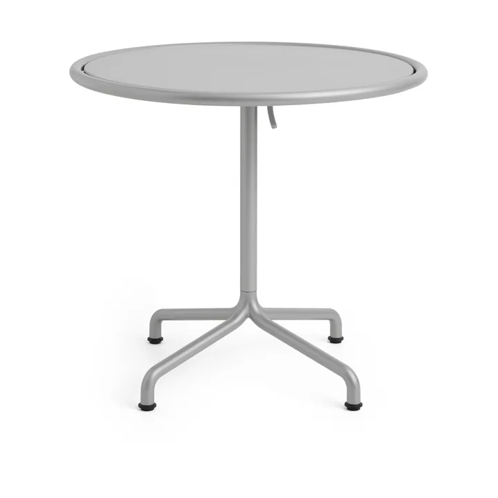 Deville table - Silver grey, Ø80x74 cm - HAY