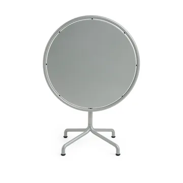 Deville table - Silver grey, Ø80x74 cm - HAY