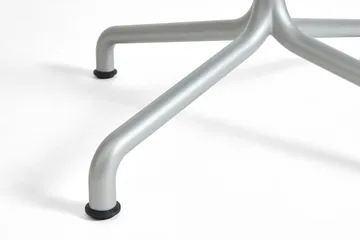 Deville table - Silver grey, Ø80x74 cm - HAY