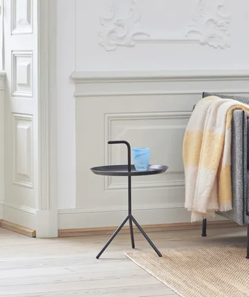 DLM side table Ø38 cm - Black - HAY