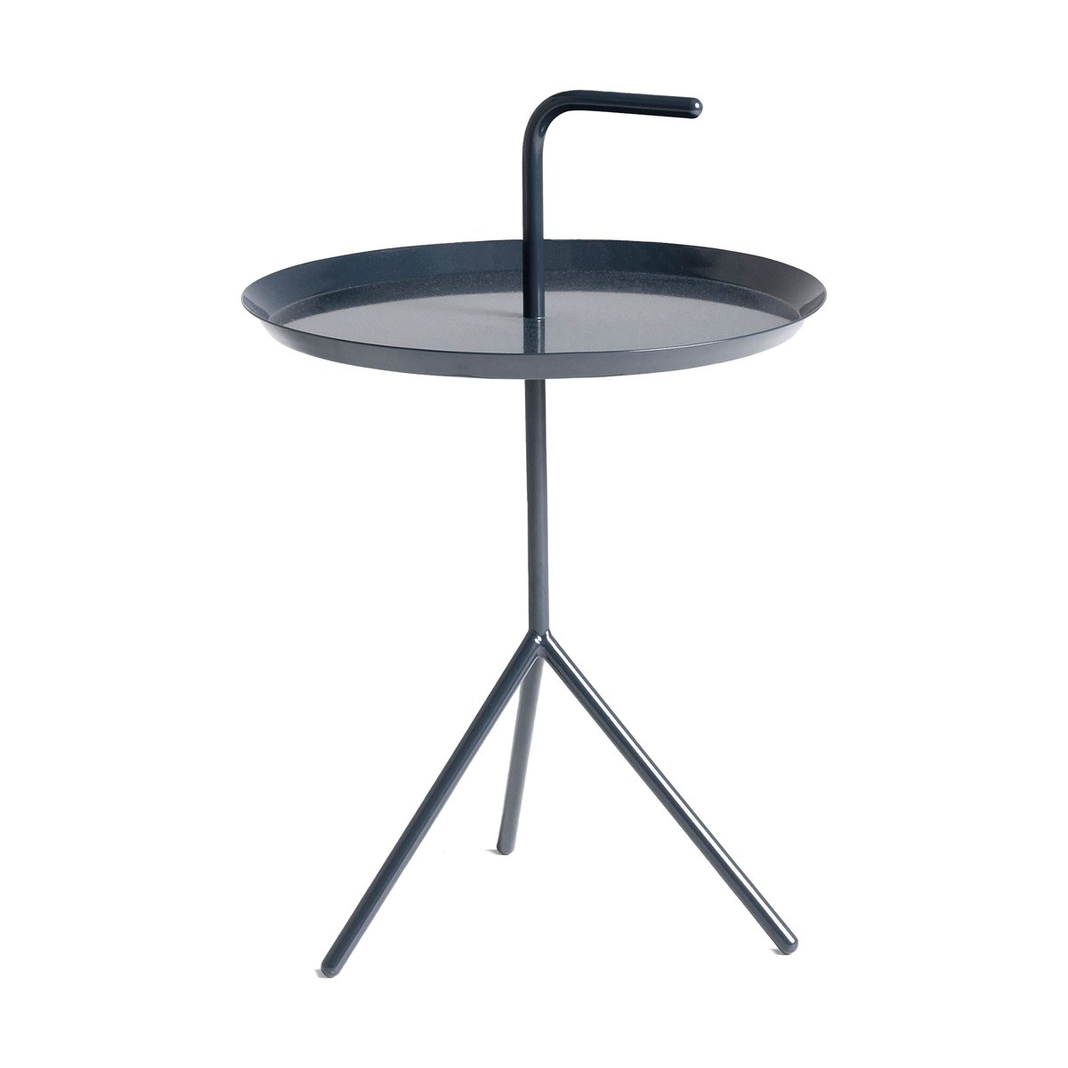 HAY DLM side table o38 cm Deep blue high gloss | Scandinavian Design | Side tables | Blue