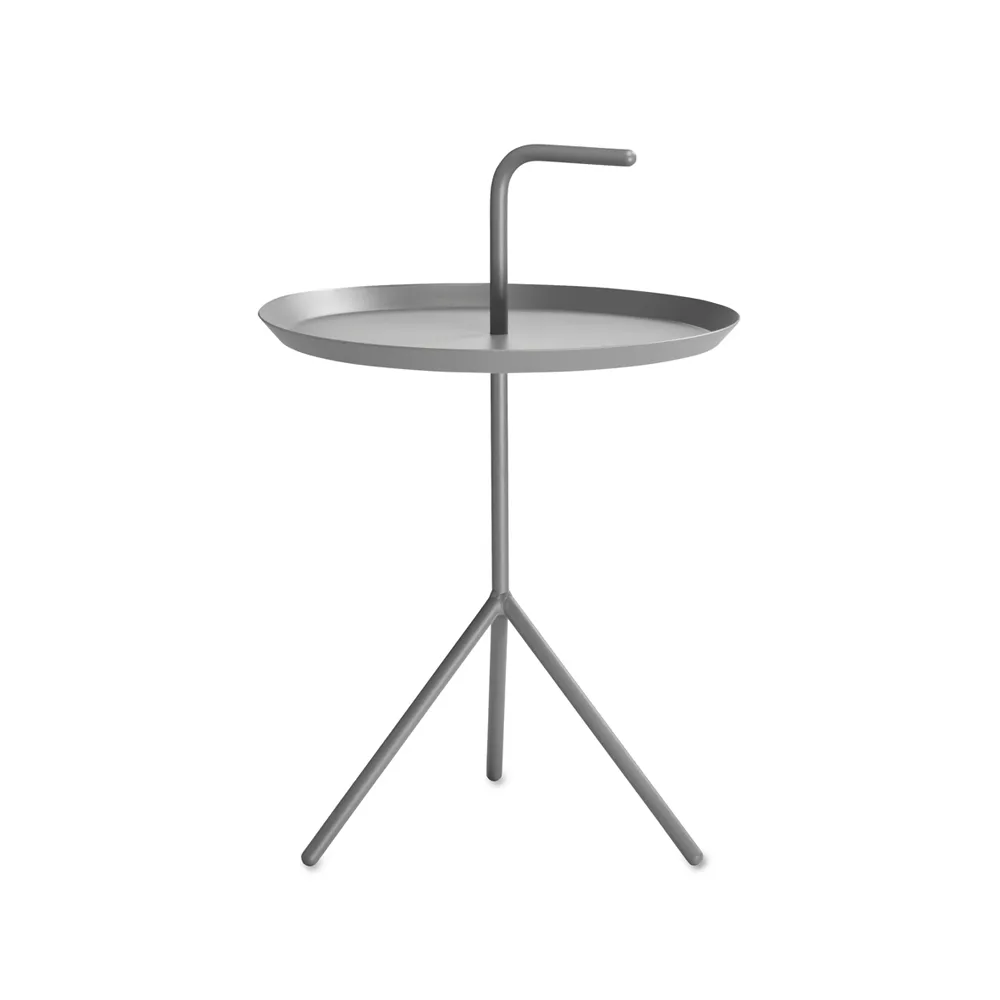 DLM side table Ø38 cm, Grey HAY