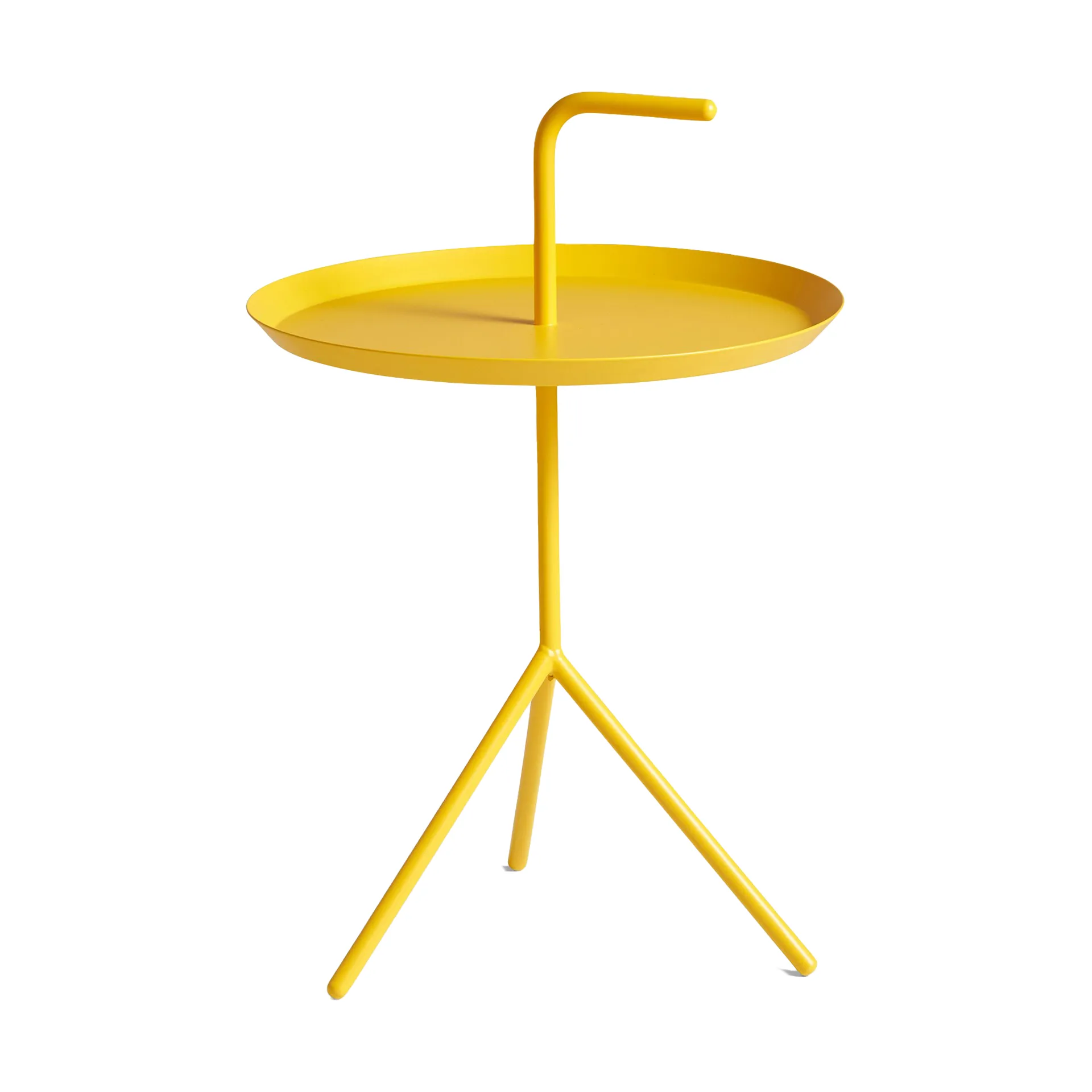 DLM side table Ø38 cm, Sun yellow HAY