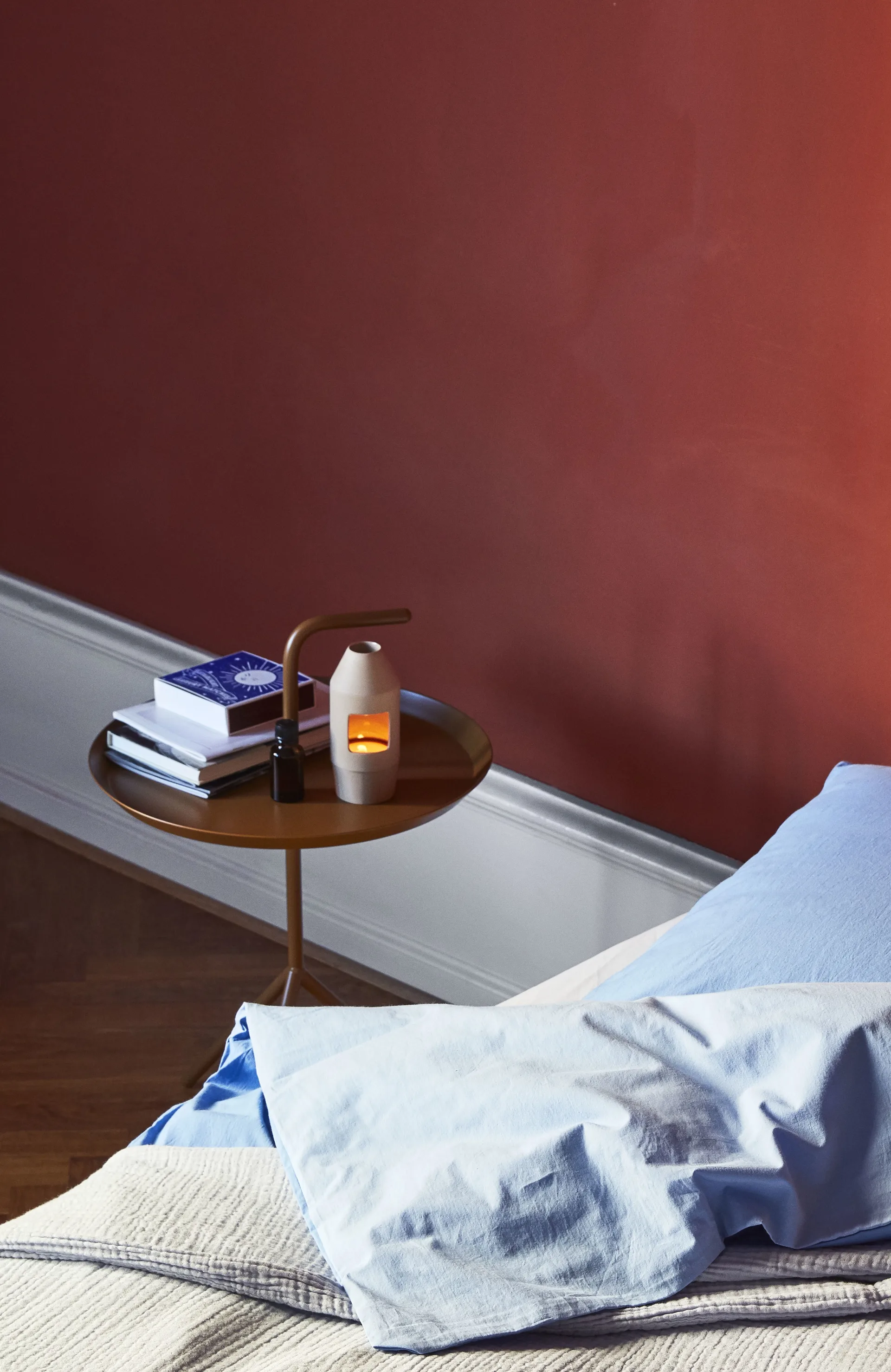 DLM side table Ø38 cm, Toffee HAY