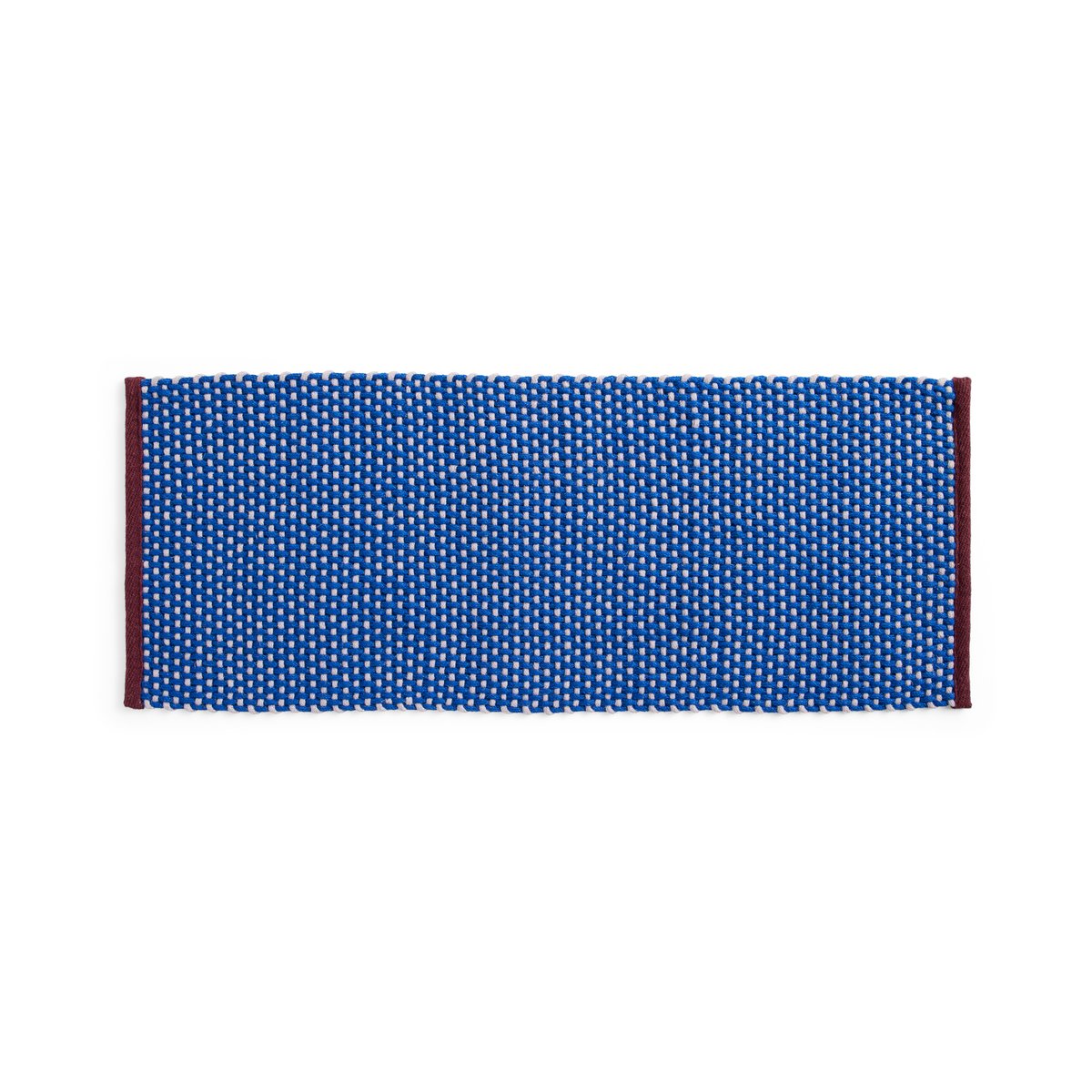 HAY Door mat 50x125 cm Royal blue | Scandinavian Design | Jute & natural fibre rugs | Blue