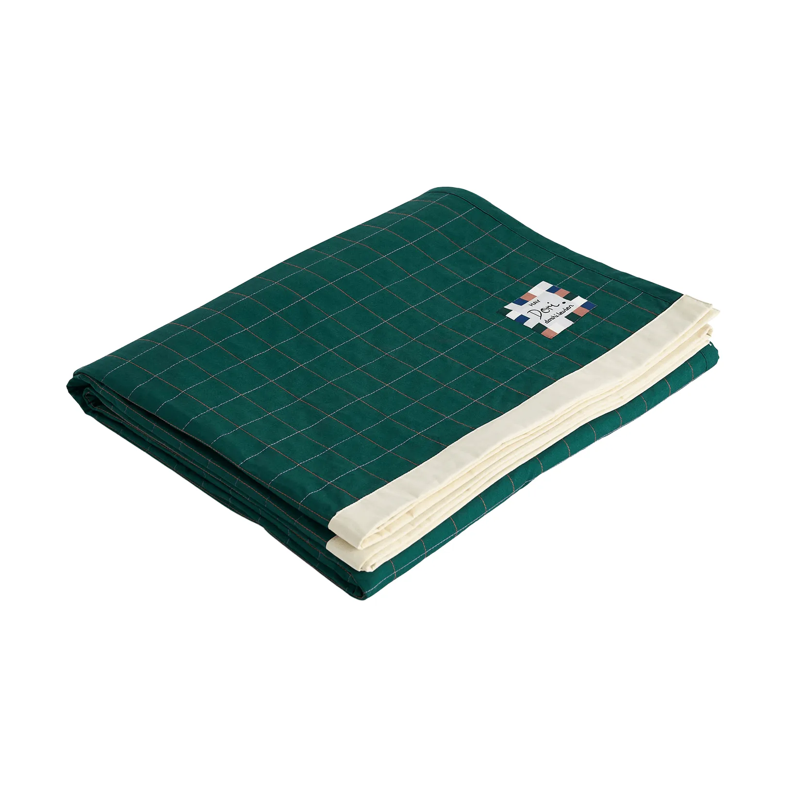 Dori bedspread, Green, 195x245 cm HAY